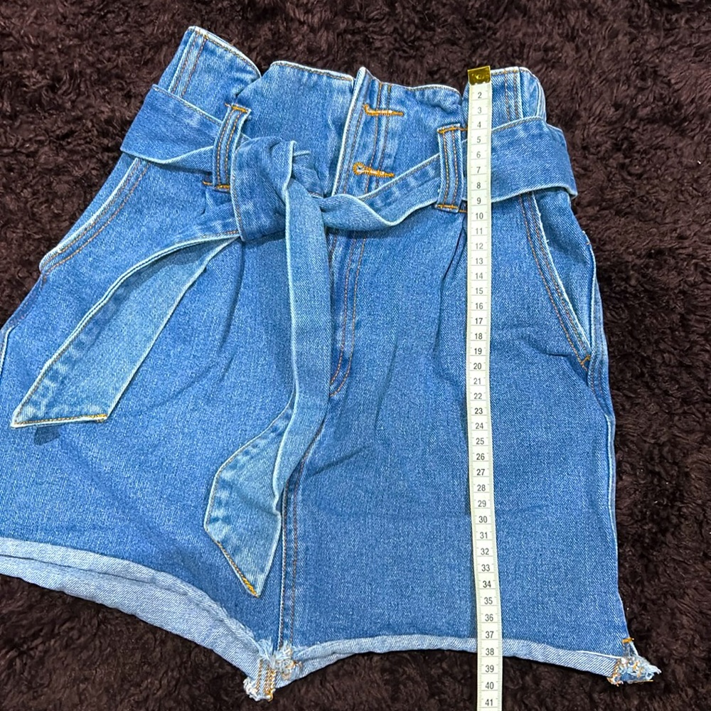 LOLE Denim 100% Cotton Tie-Waist Women Skirt - Picture 8 of 8